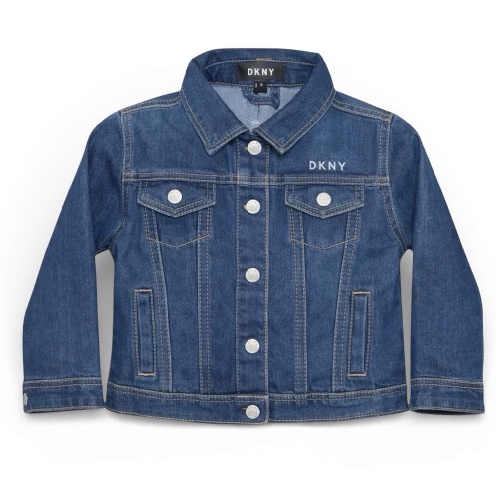 DKNY Kids Classic Blue Jean Jacket - 4T